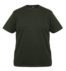 FOX Green/Black Brushed Cotton T-Shirt - bavlnen triko