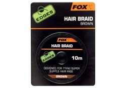 FOX Edges Hair Braid Brown - vlasov nrka